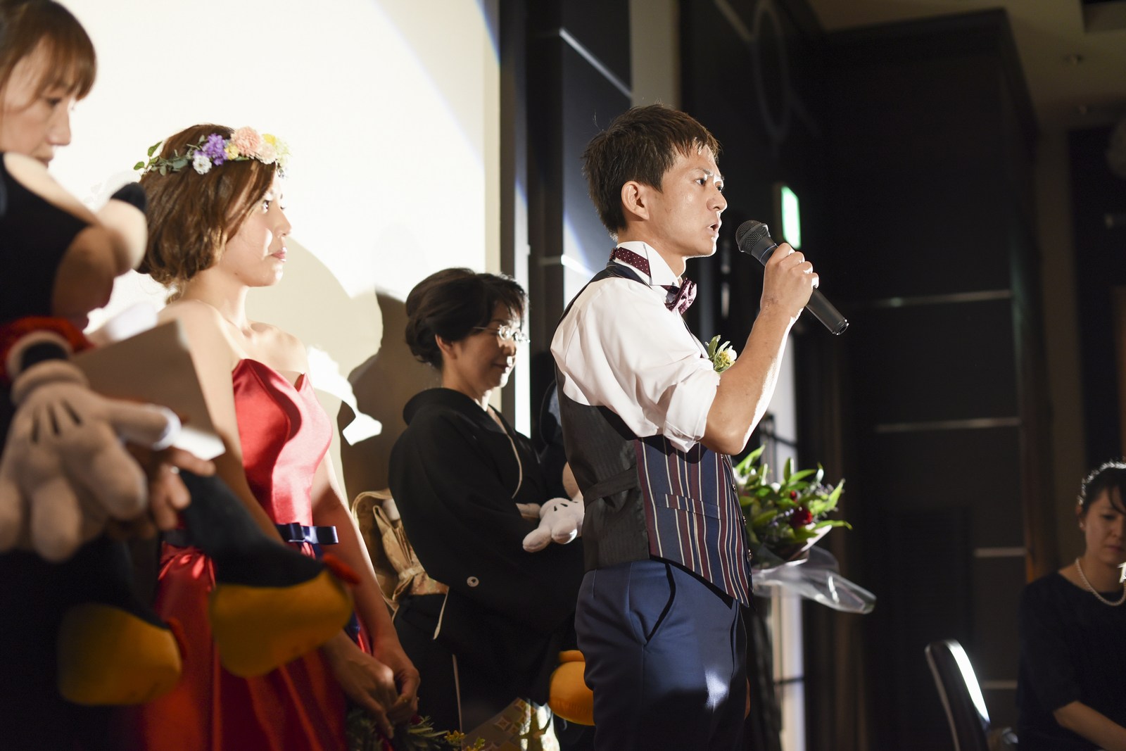 高松市の結婚式場アイルバレクラブで新郎謝辞