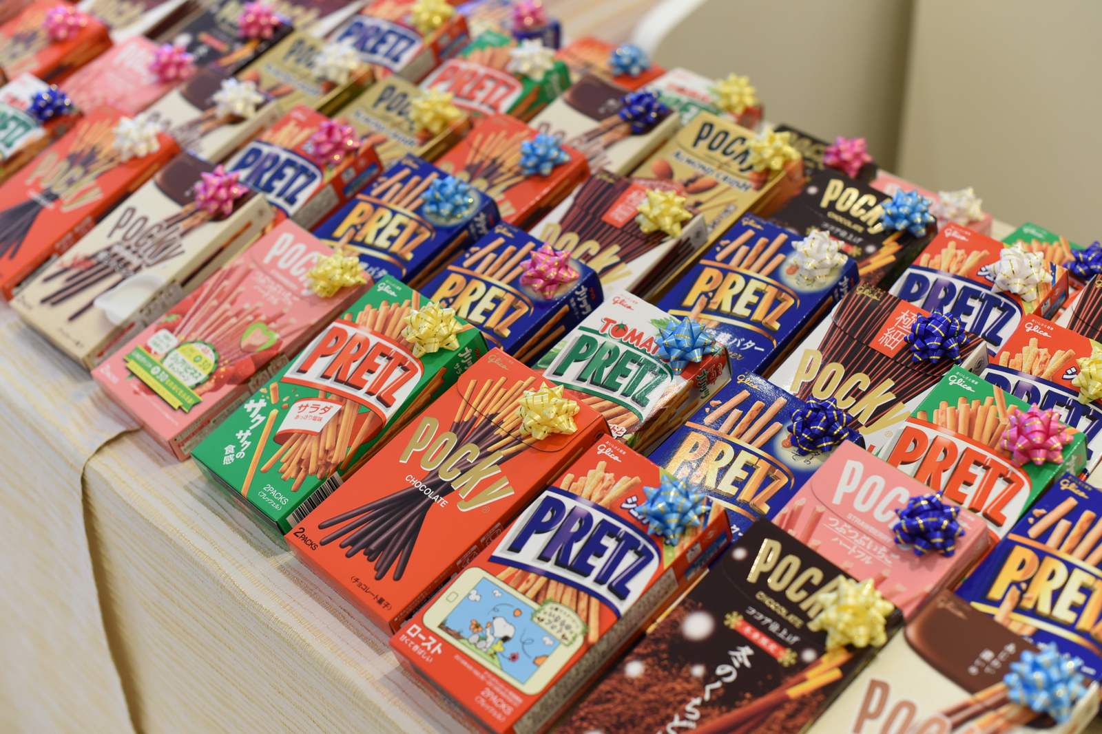 高松市の結婚式場アイルバレクラブのお見送り品のポッキー