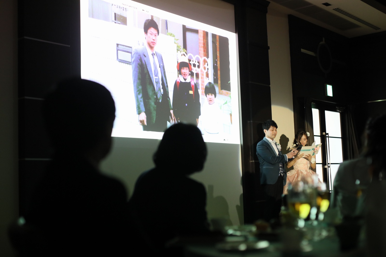 高松市の結婚式場アイルバレクラブで新婦手紙