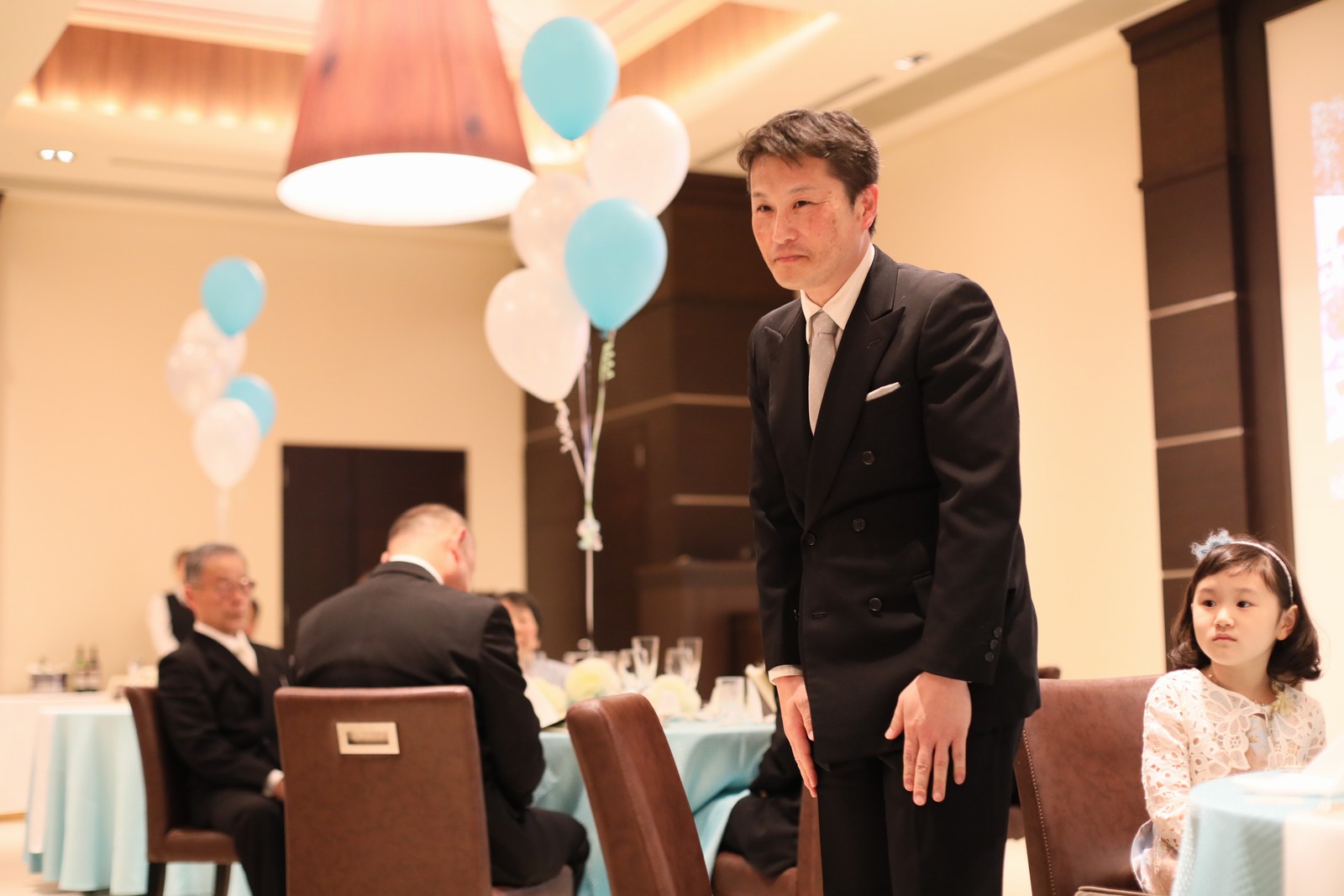 高松市の結婚式場アイルバレクラブで会場内対面式