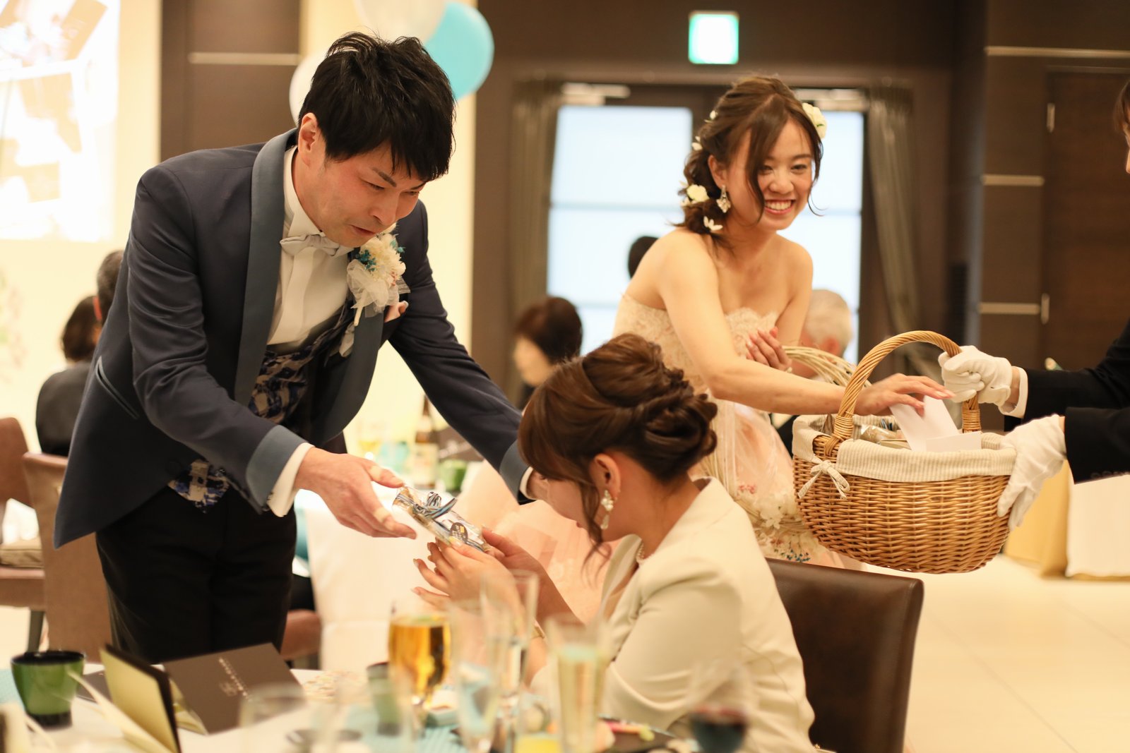 高松市の結婚式場アイルバレクラブのゲストへの御礼