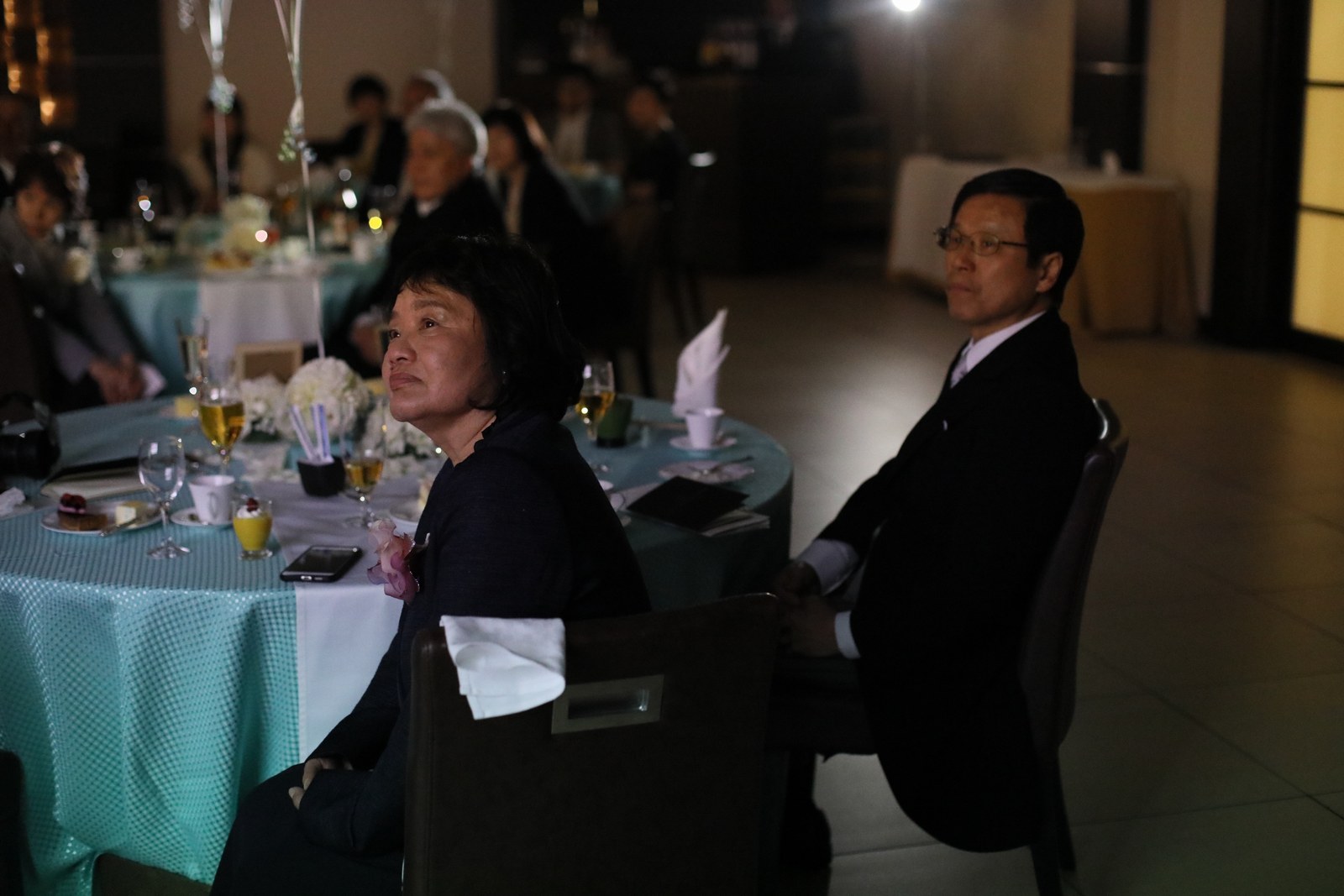 高松市の結婚式場アイルバレクラブでの新婦手紙シーン