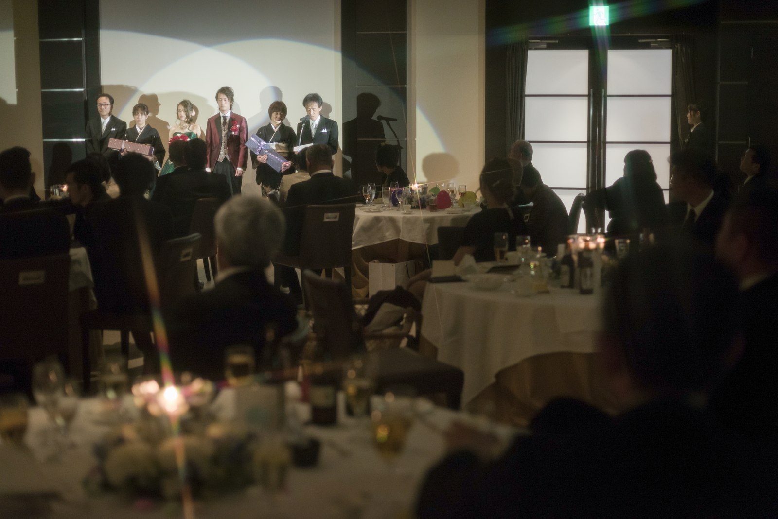 高松市の結婚式場アイルバレクラブの新郎父挨拶