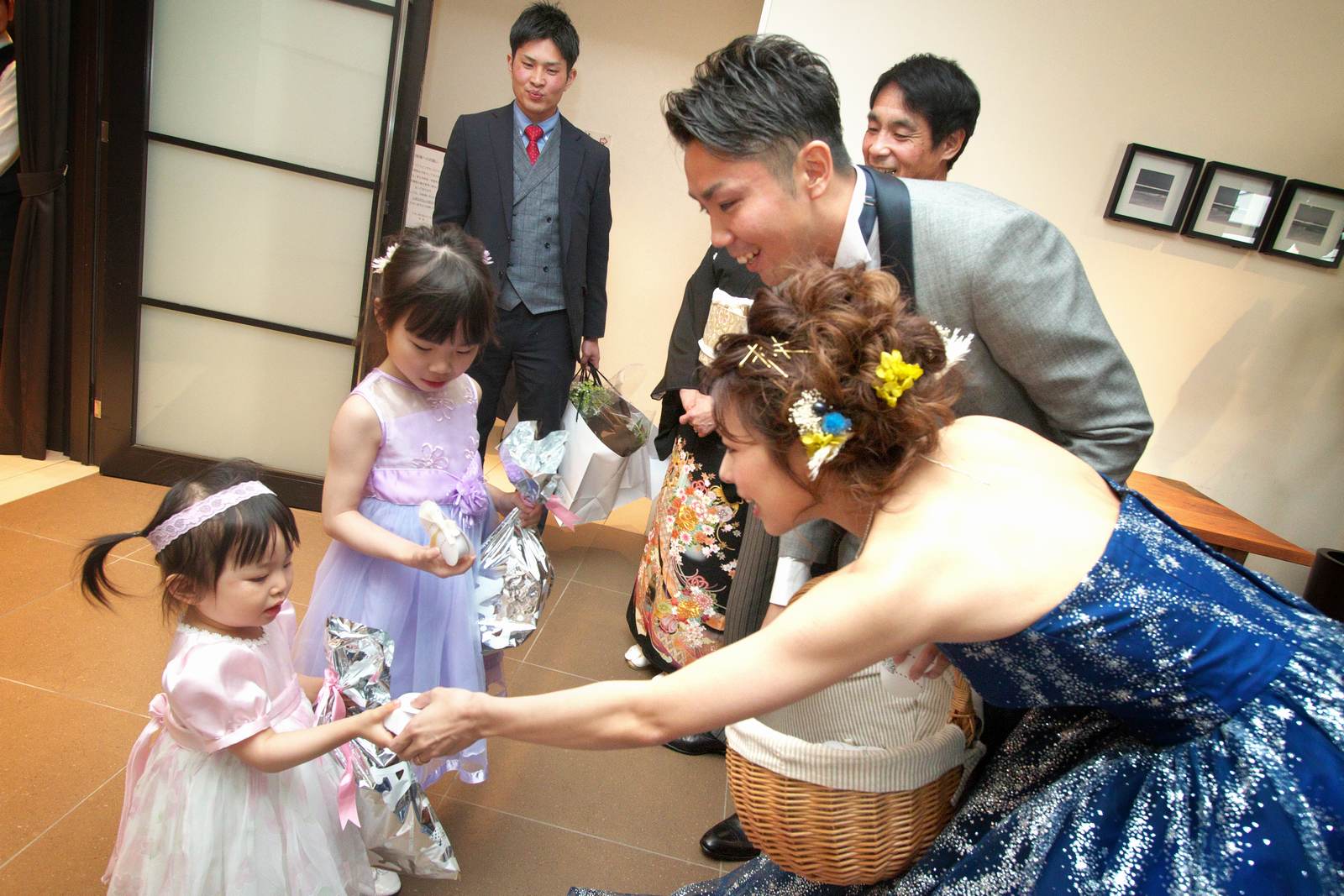 高松市の結婚式場アイルバレクラブのお見送り