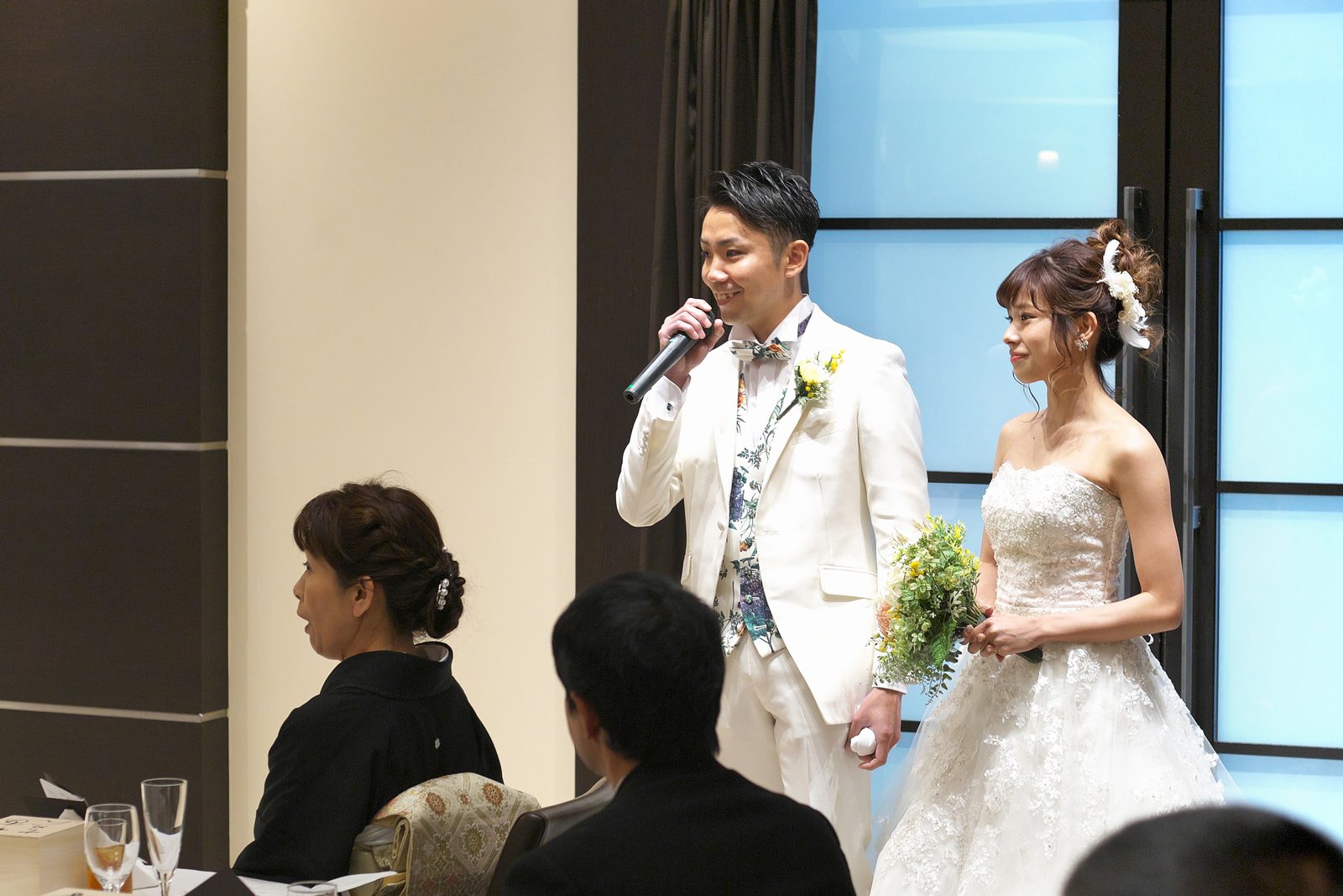 高松市の結婚式場アイルバレクラブのスピーチ