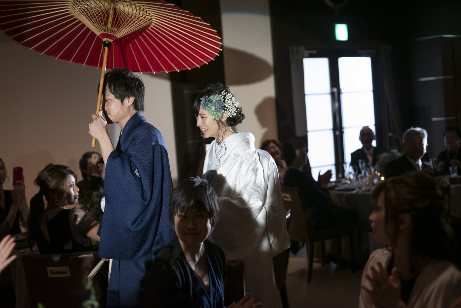 高松市の結婚式場アイルバレクラブ 入場