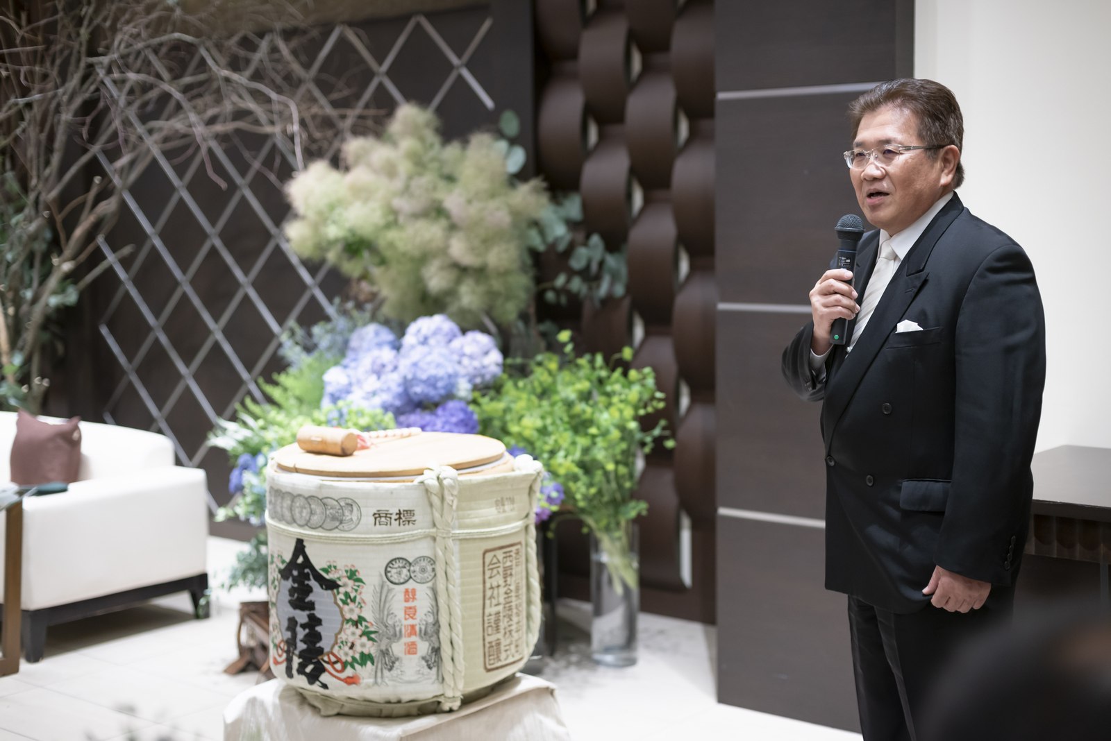 高松市の結婚式場アイルバレクラブ 鏡開き