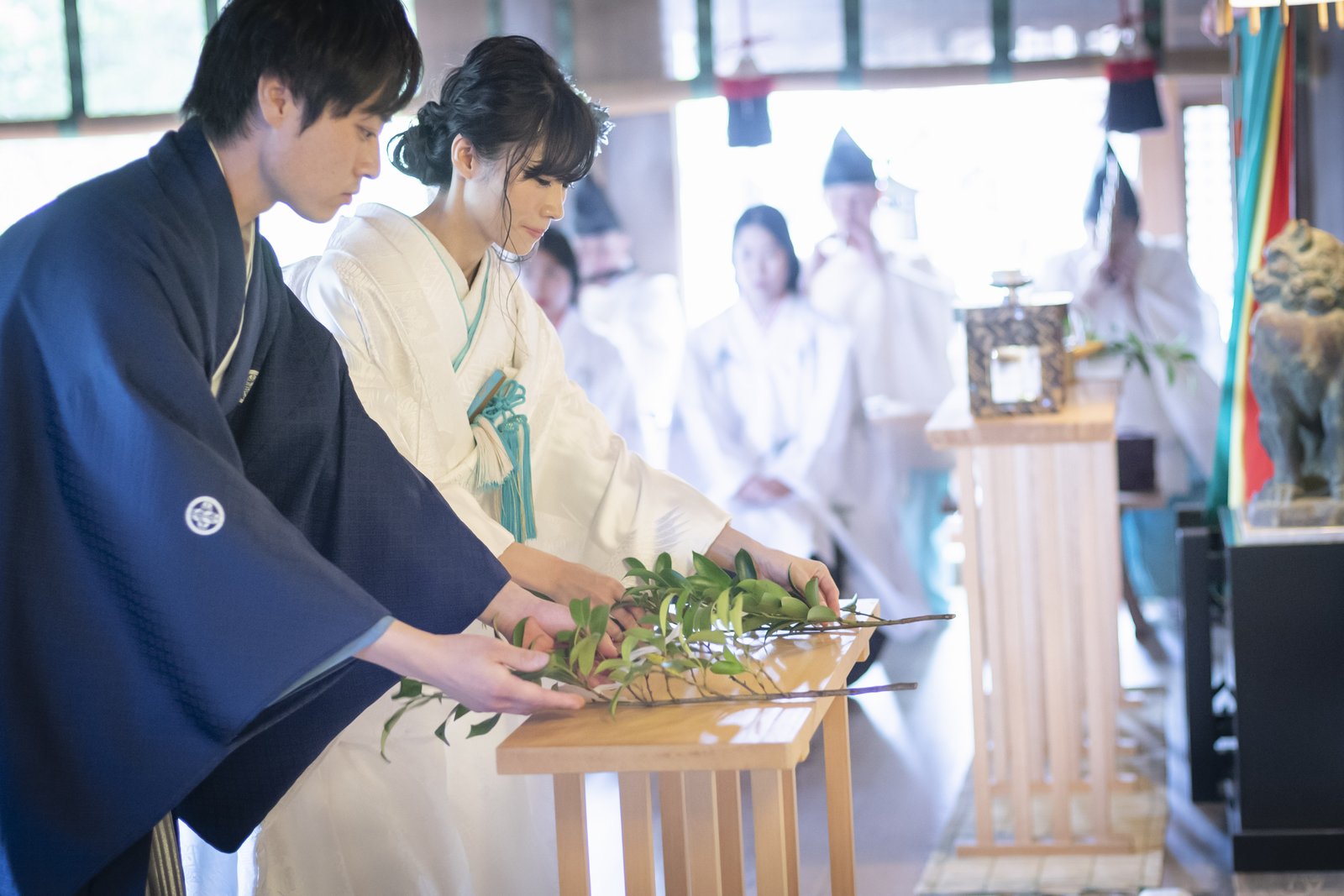 高松市の結婚式場アイルバレクラブ 神前式