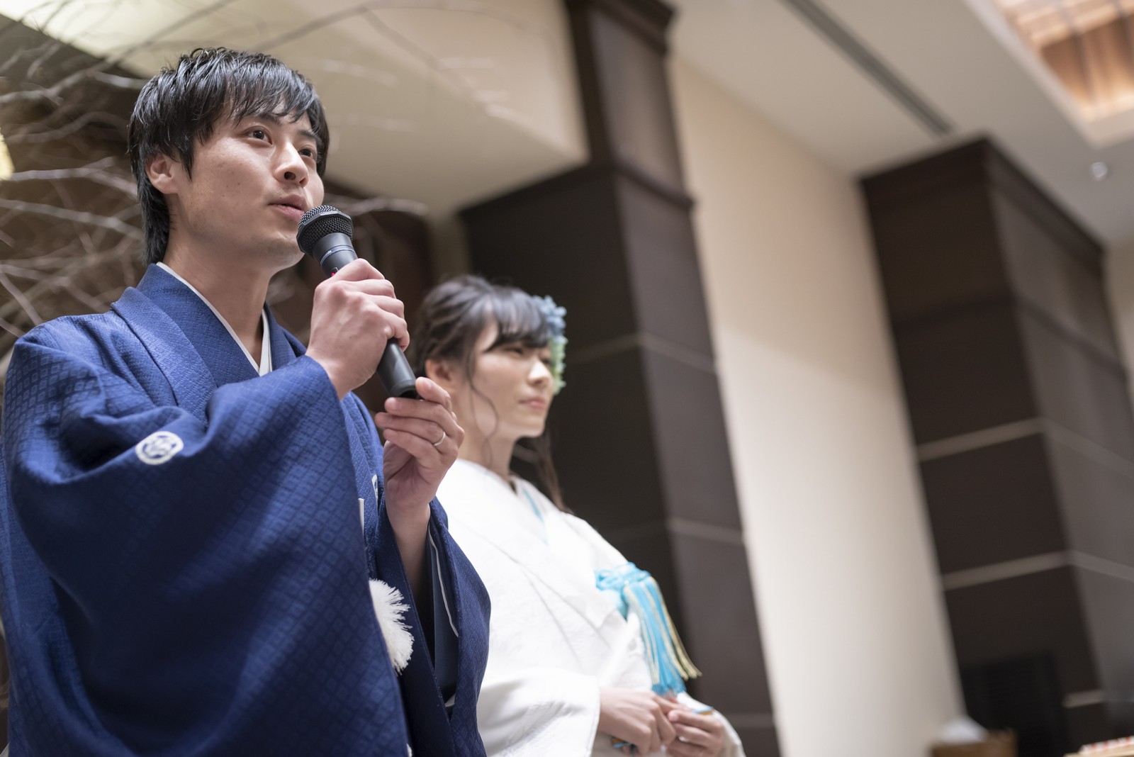 高松市の結婚式場アイルバレクラブ 入場