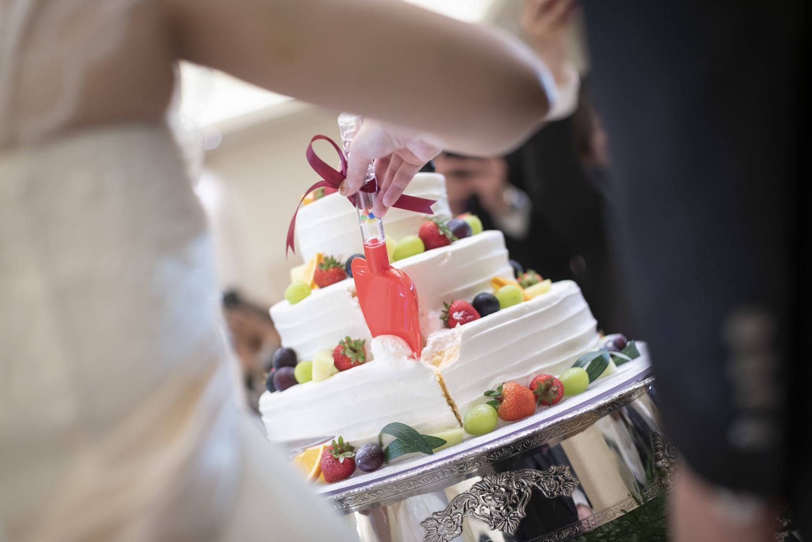 高松市の結婚式場アイルバレクラブのケーキ