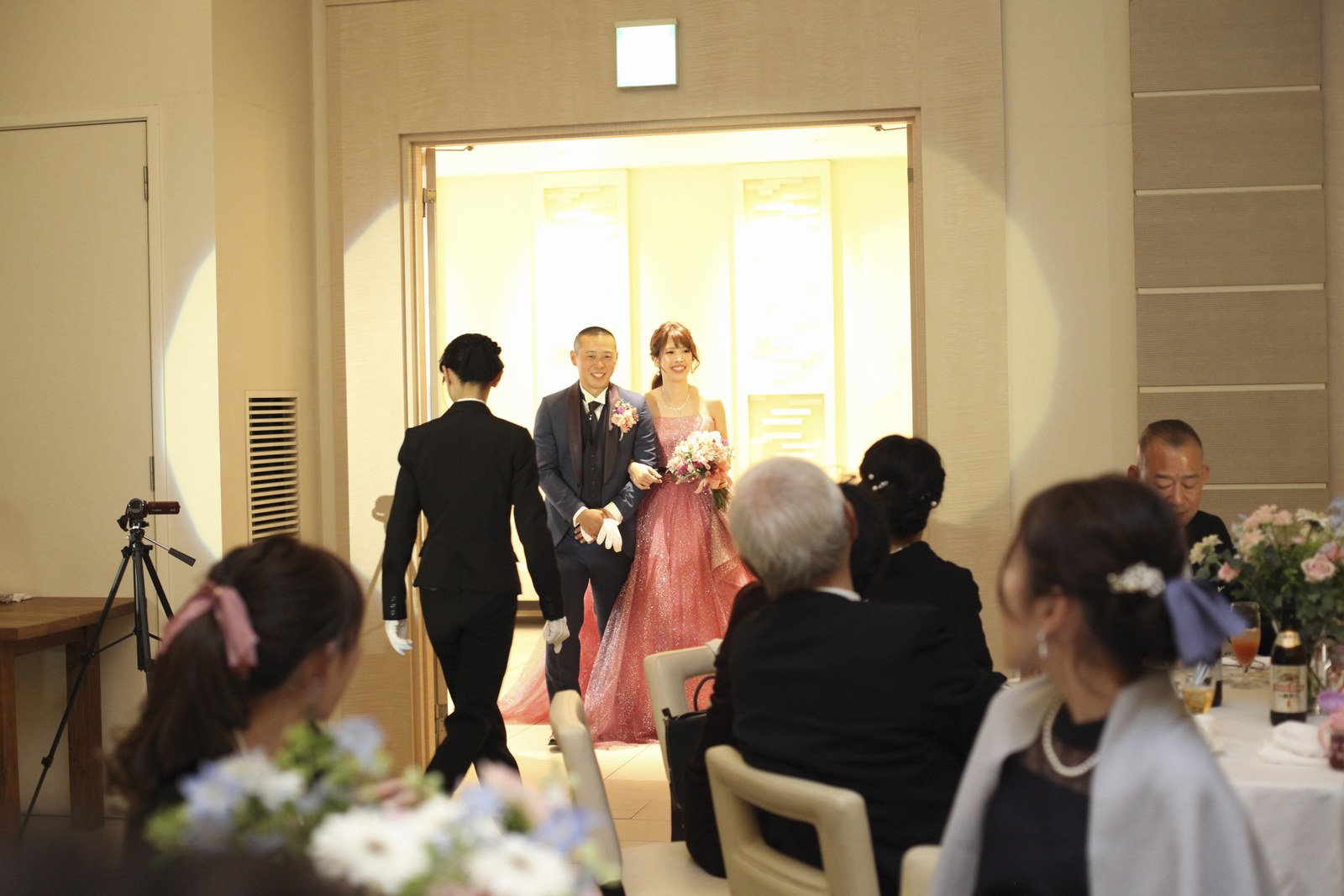 高松市の結婚式場アイルバレクラブ 再入場