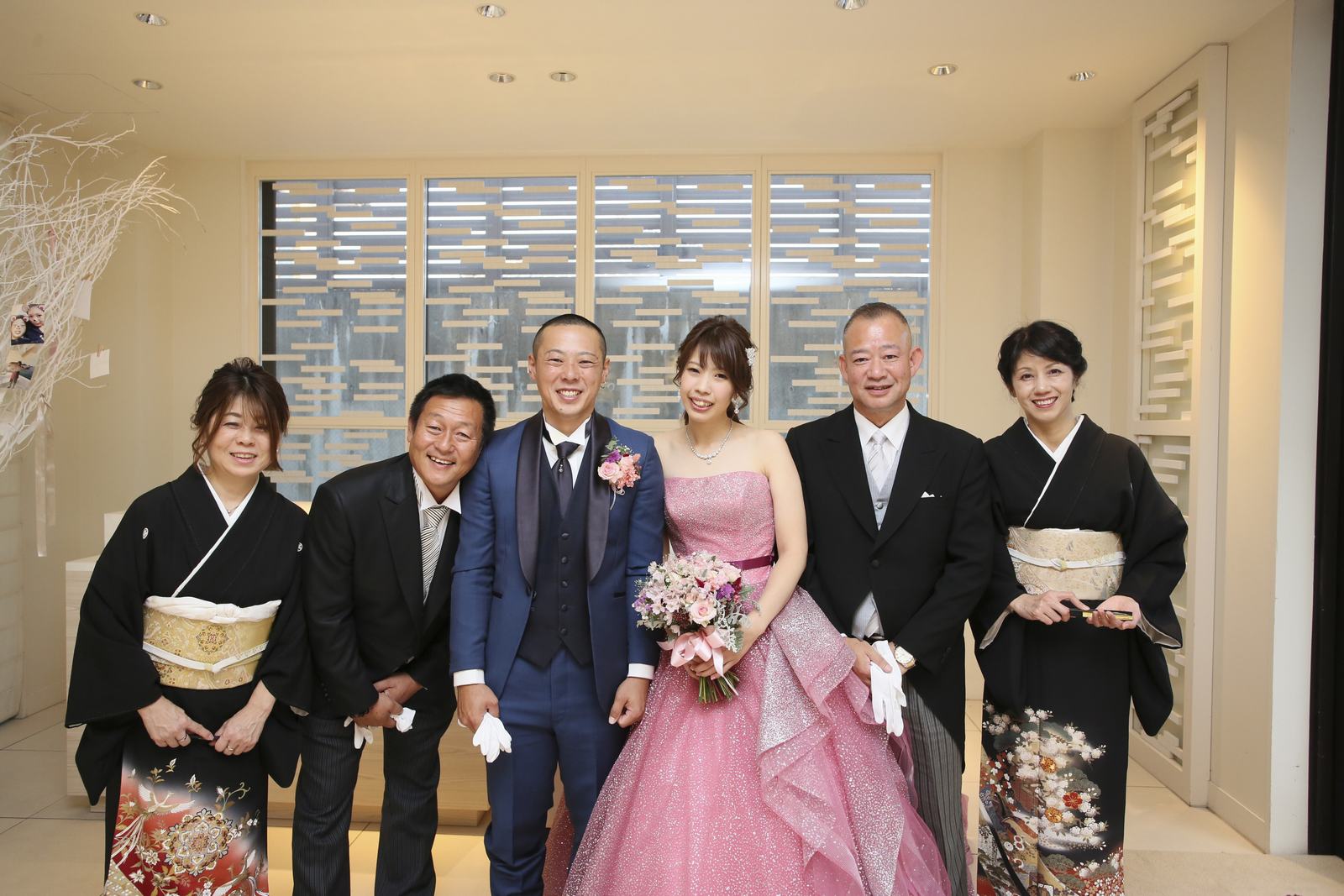 高松市の結婚式場アイルバレクラブ 家族写真