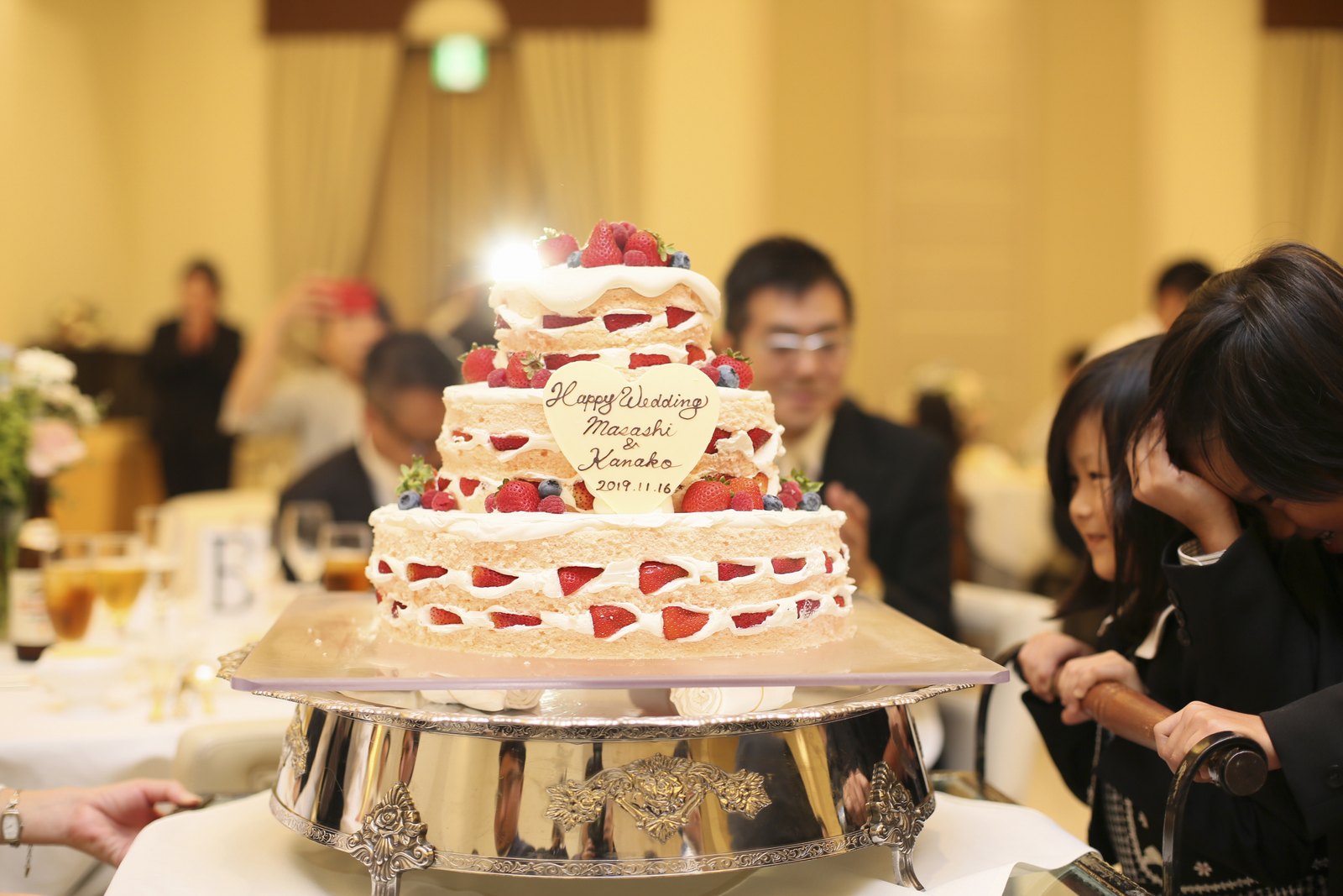 高松市の結婚式場アイルバレクラブ ウエディングケーキ