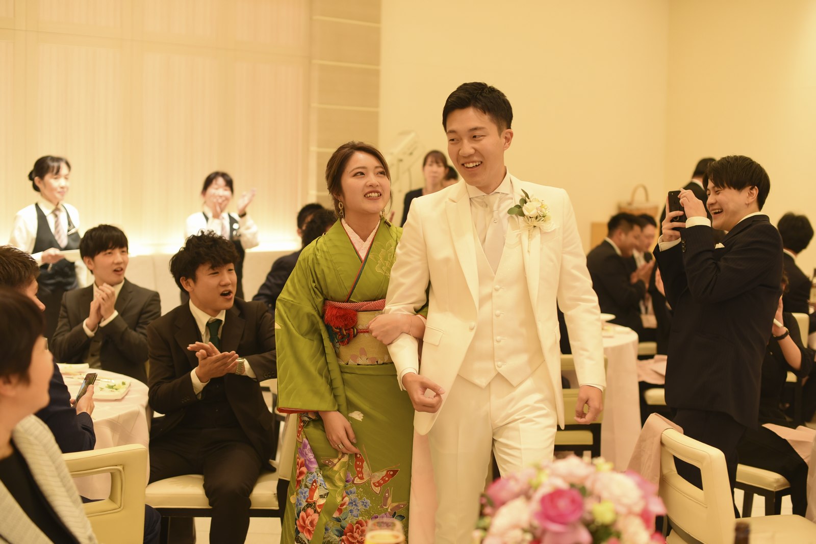 高松市の結婚式場アイルバレクラブ お色直し
