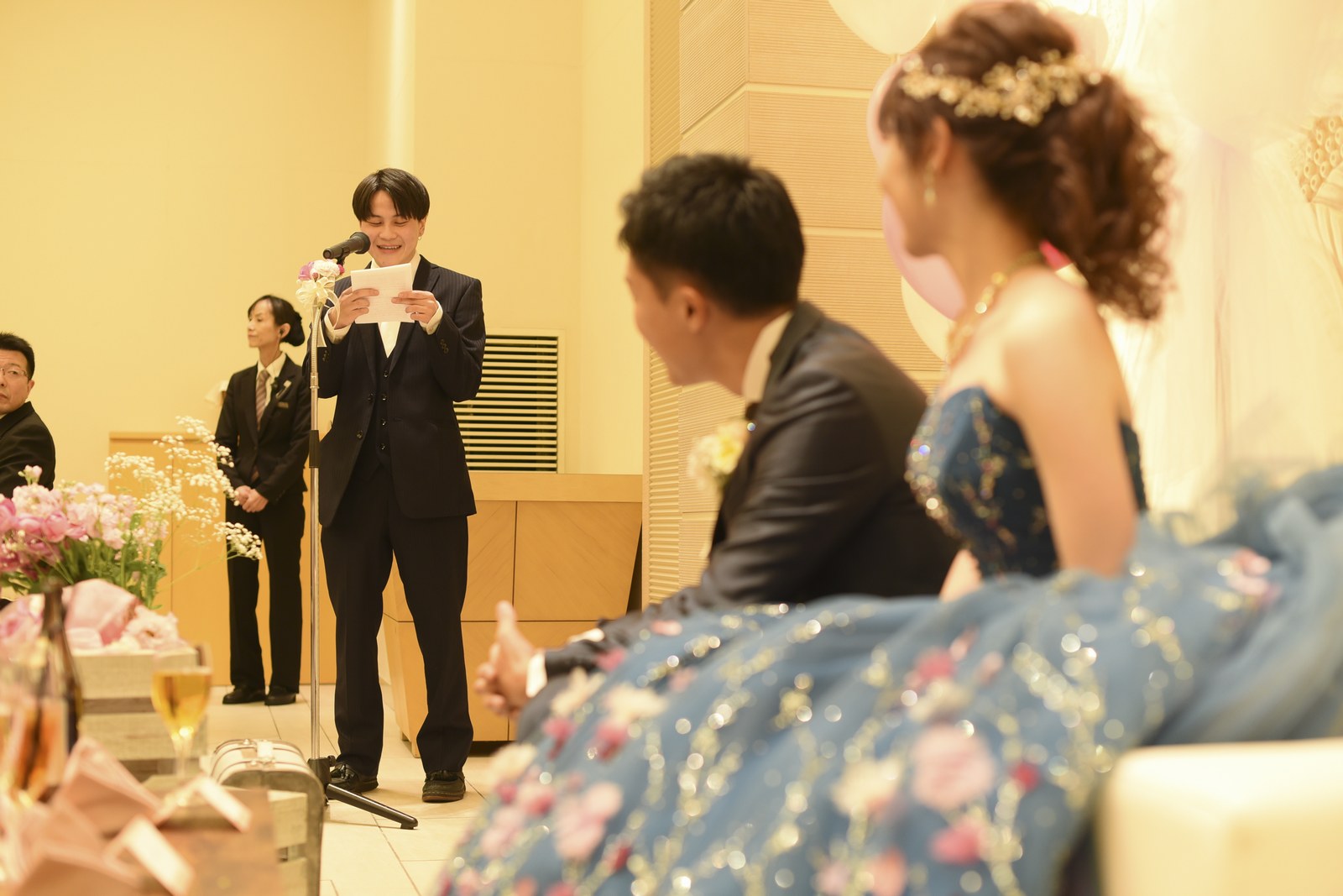高松市の結婚式場アイルバレクラブ 友人スピーチ