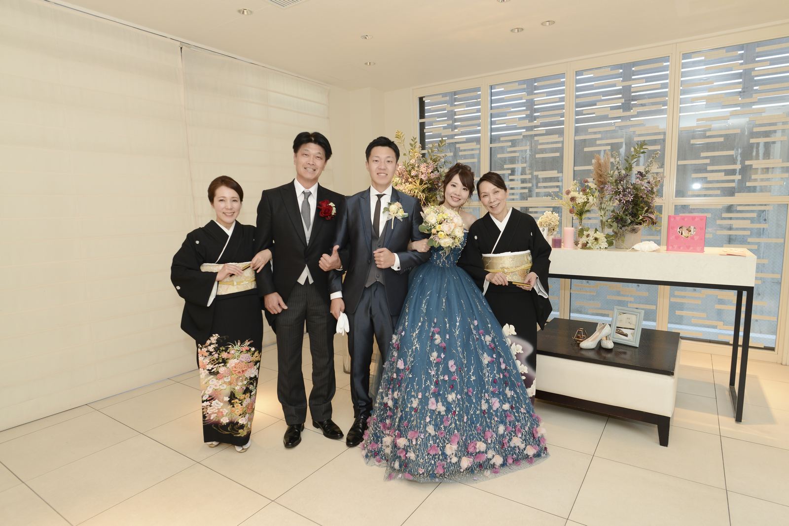 高松市結婚式場アイルバレクラブ 家族写真