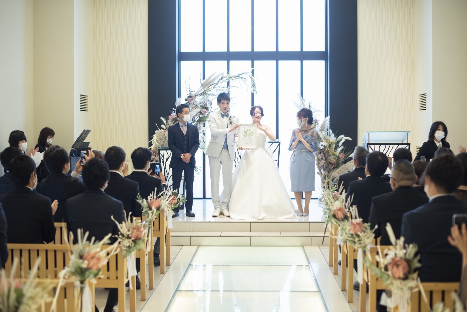 高松市の結婚式場アイルバレクラブ 人前式