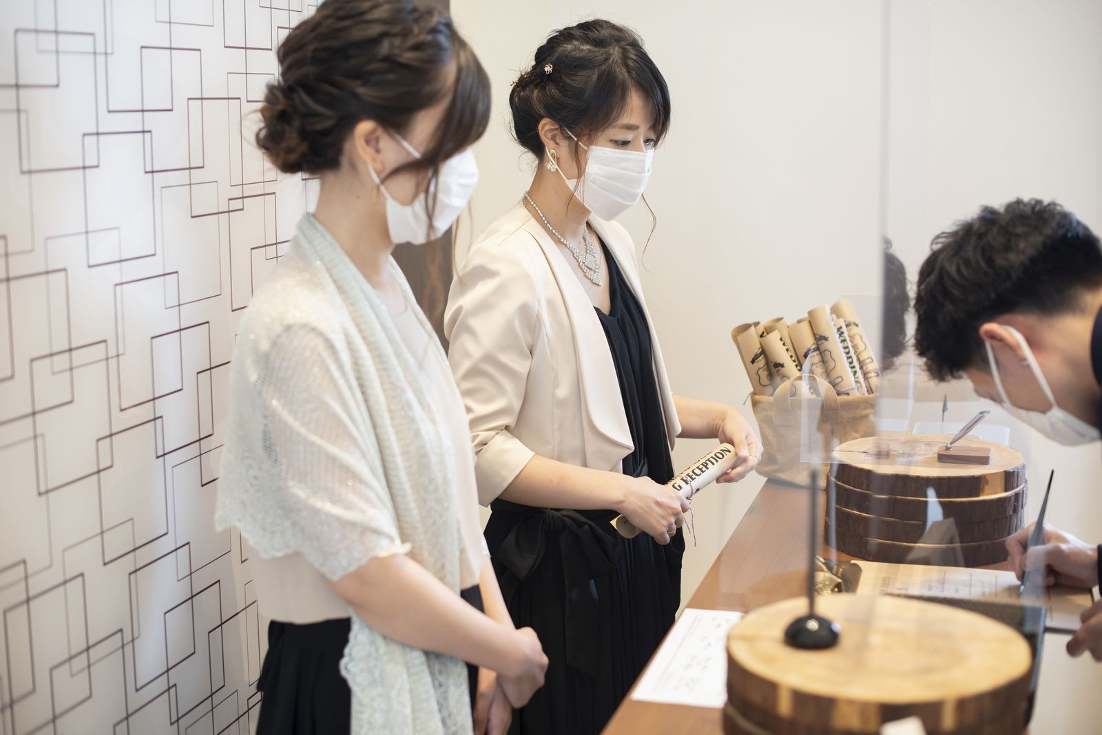 高松市の結婚式場アイルバレクラブ 受付